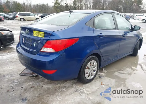 2017 Hyundai Accent Se z USA, uszkodzony, nr VIN KMHCT4AE8HU214210